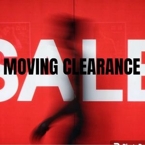 MOVING CLEARANCE SALE